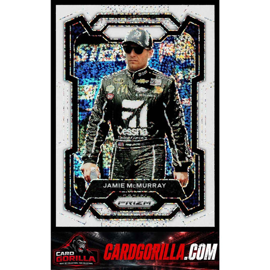 2024 Panini Prizm #46 Jamie McMurray White Sparkle