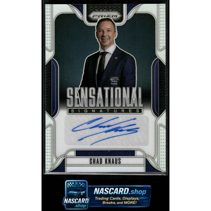 2025 Panini Prizm #SS-CHK Chad Knaus Sensational Signatures
