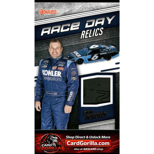 2022 Donruss #RDR-RN Ryan Newman Race Day Relics