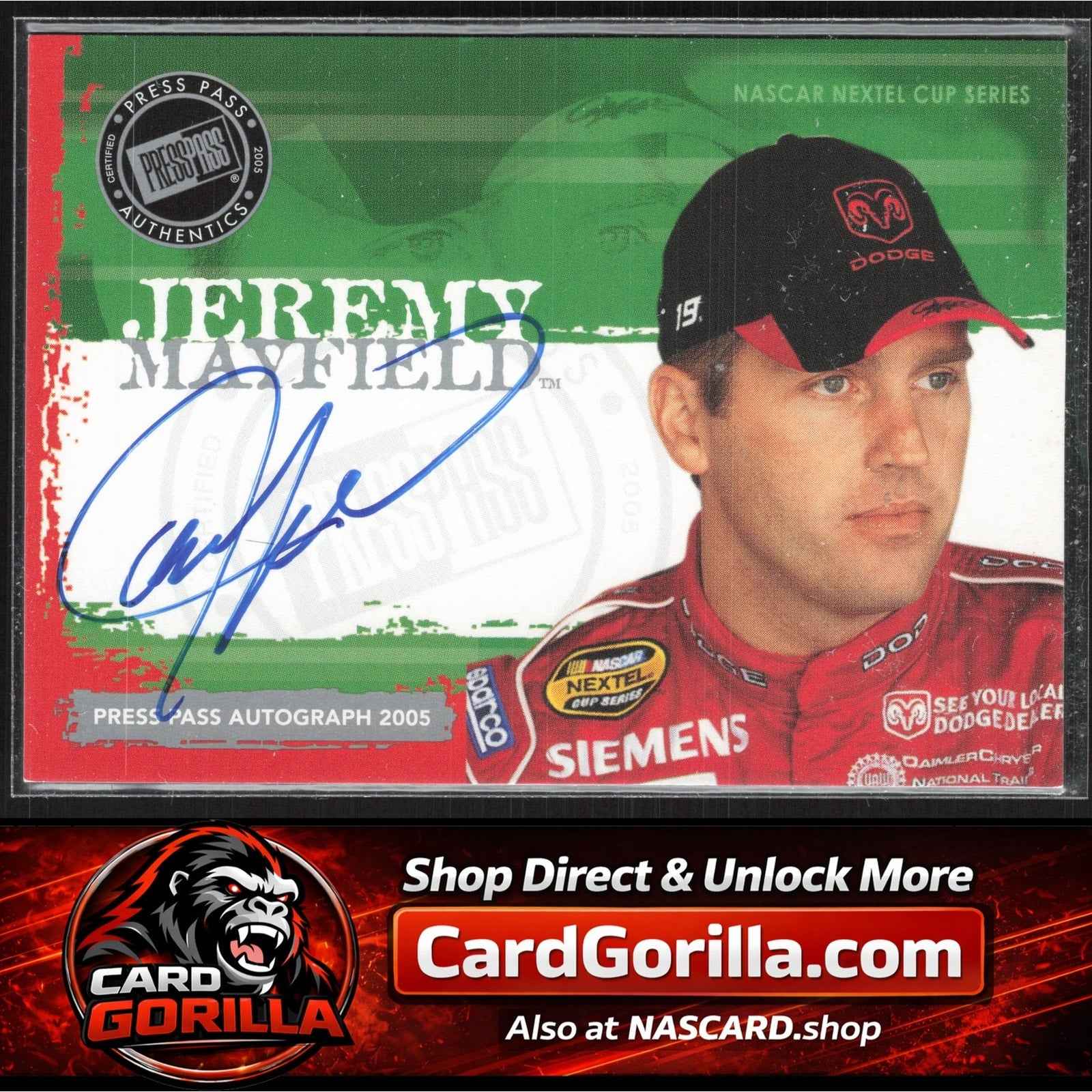 2005 Press Pass #NNO Jeremy Mayfield Autographs