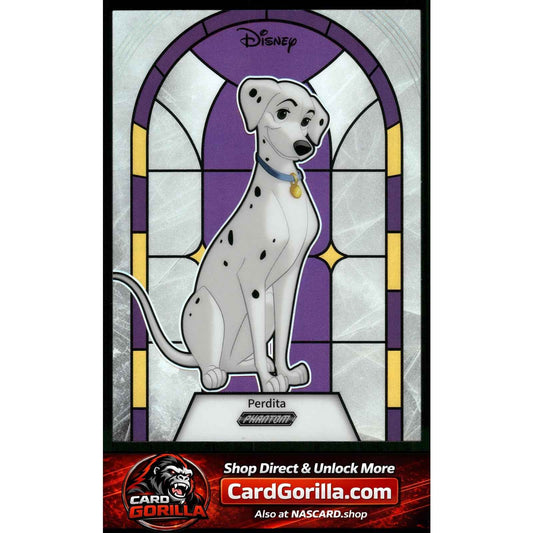 2025 Kakawow Phantom Disney #PD-GLP-77 Perdita Stained Glass Purple #/115