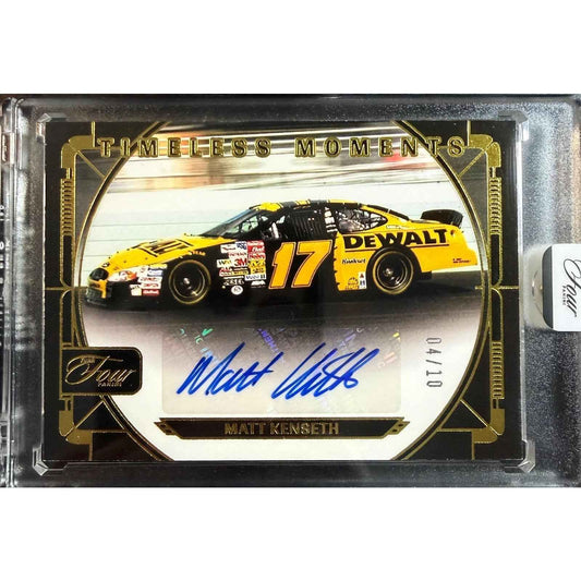 2026 Panini Turn Four #TM-MKS Matt Kenseth Timeless Moments Gold #/10
