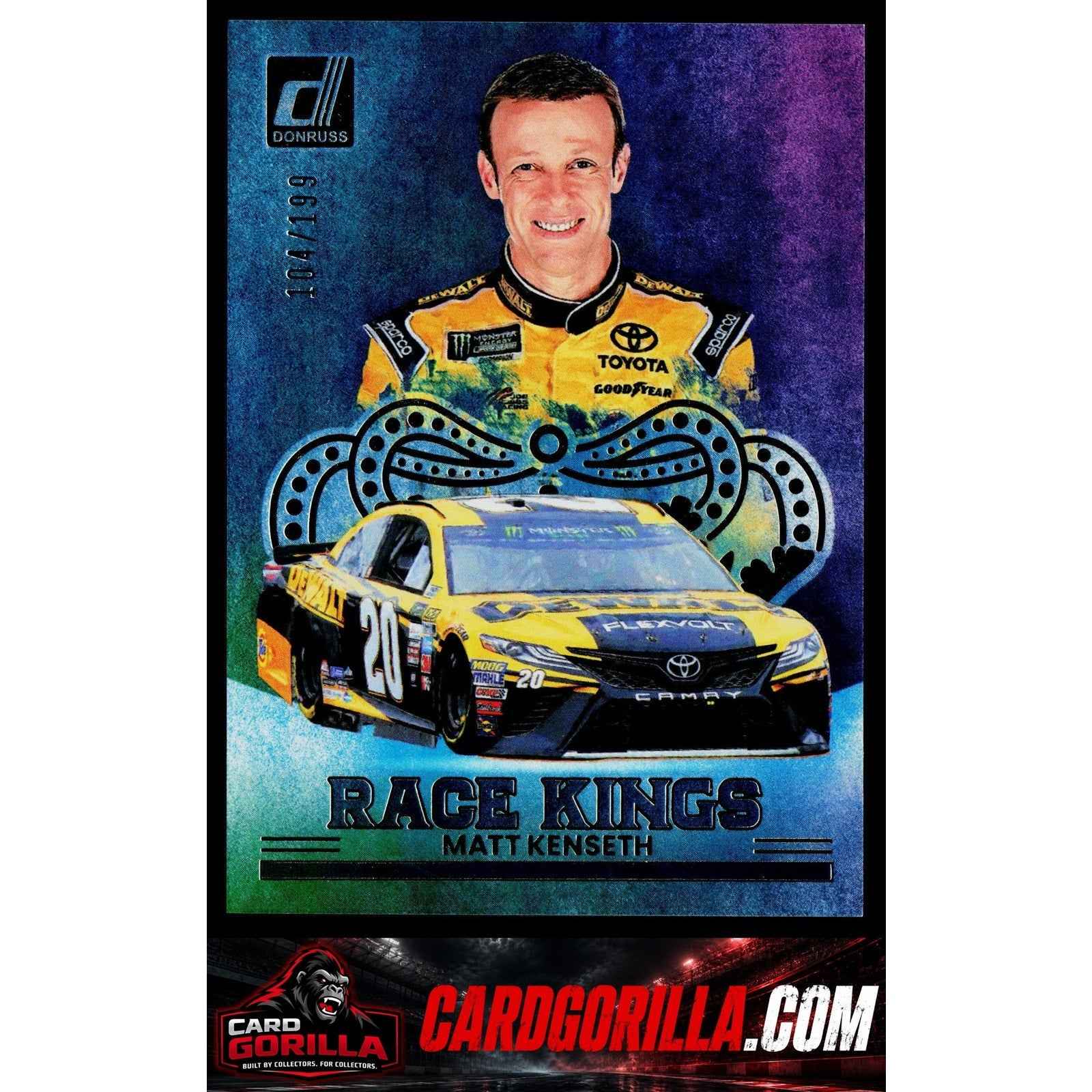 2026 Donruss #16 Matt Kenseth Race Kings Diamond Plate #/199