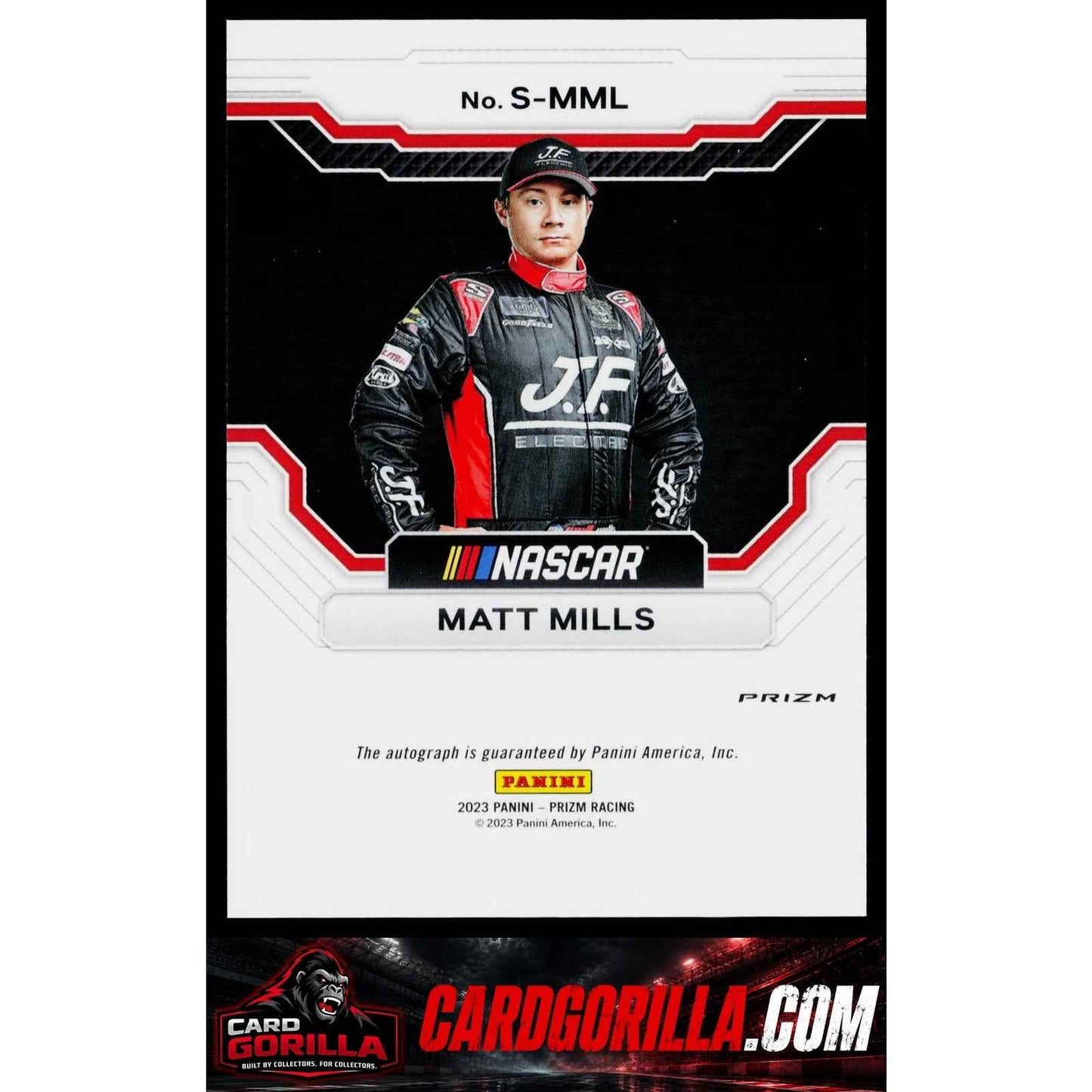 2023 Panini Prizm #S-MML Matt Mills Scripts Prizm