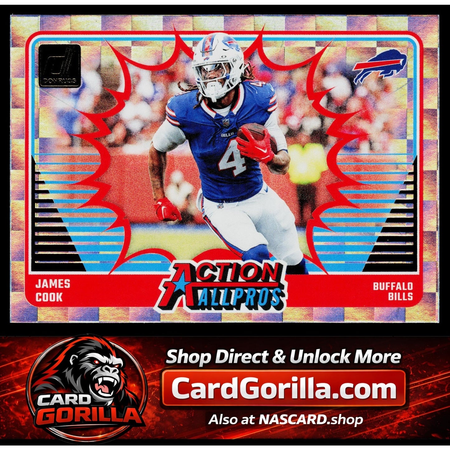 2024 Donruss #18 James Cook Action All-Pros