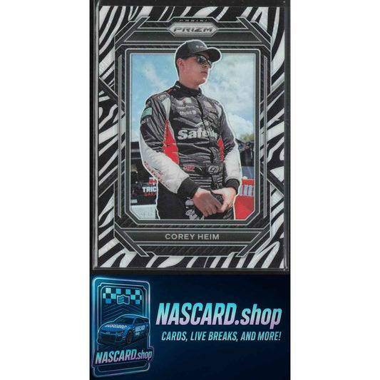 2023 Panini Prizm #10 Corey Heim Zebra