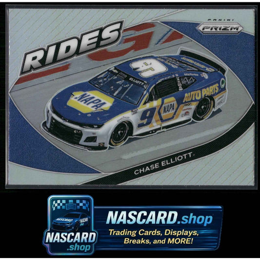 2022 Panini Prizm #61 Chase Elliott Silver Prizm