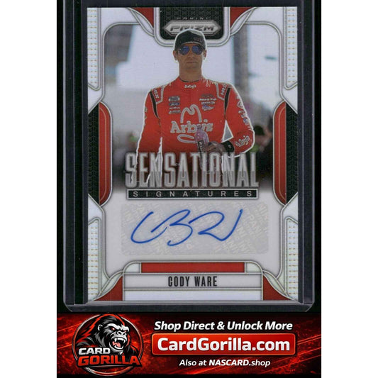 2025 Panini Prizm #SS-CWR Cody Ware Sensational Signatures