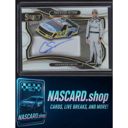 2025 Panini Select #TAS-CST Chandler Smith Trackside Action Signatures