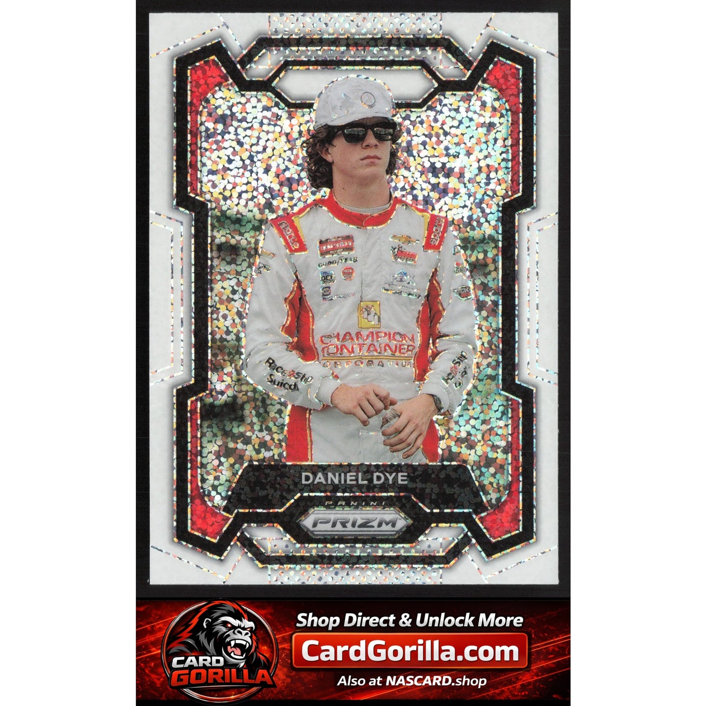 2024 Panini Prizm #41 Daniel Dye White Sparkle