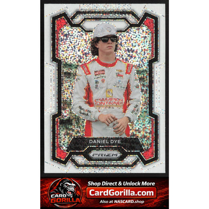 2024 Panini Prizm #41 Daniel Dye White Sparkle