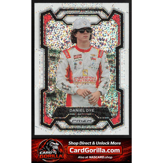 2024 Panini Prizm #41 Daniel Dye White Sparkle