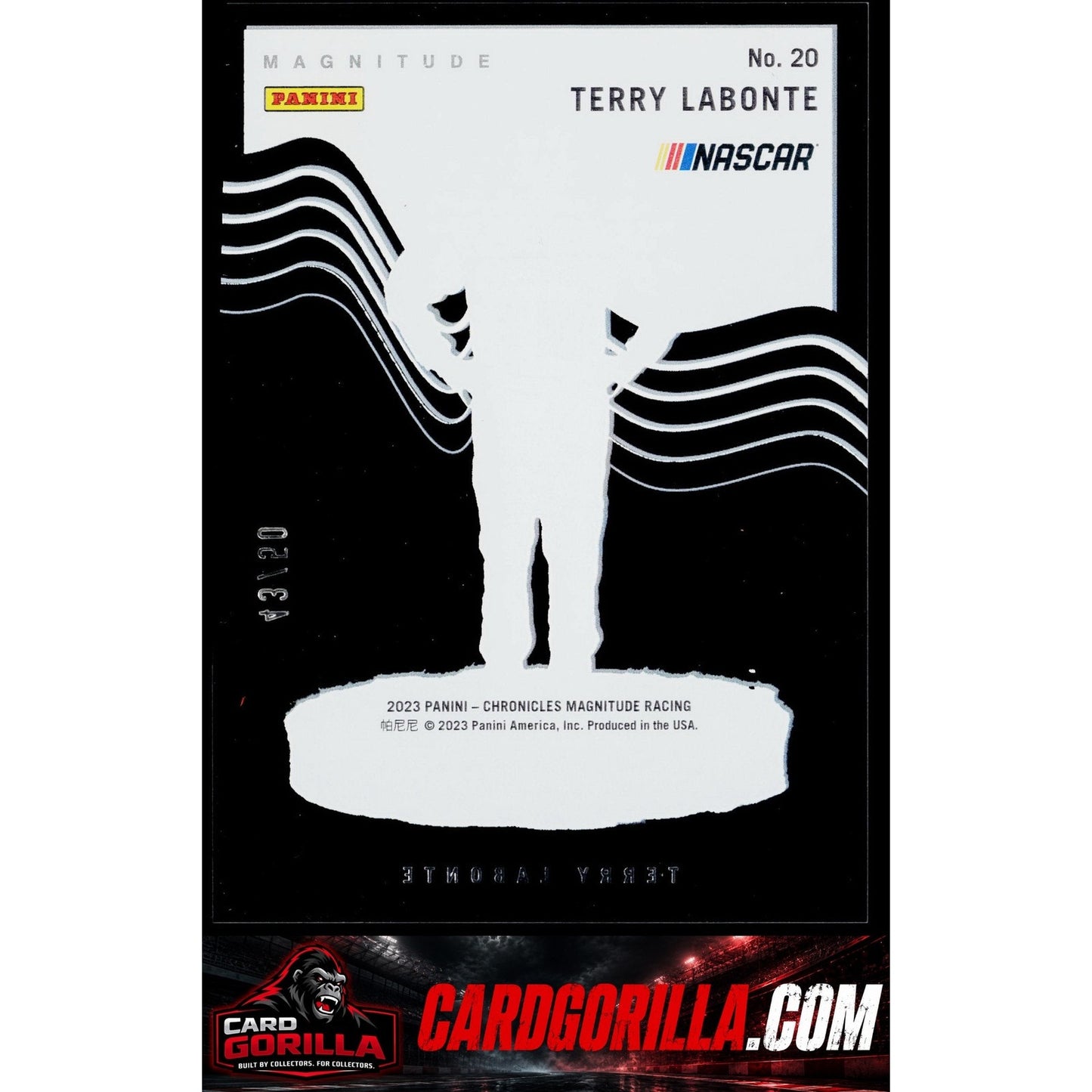 2023 Panini Chronicles #20 Terry Labonte Magnitude Blue #/50
