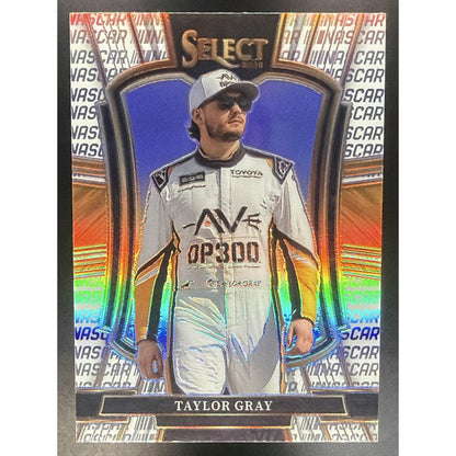 2026 Panini Select NASCAR Taylor Gray #288 Set - Trackside Silver Logo
