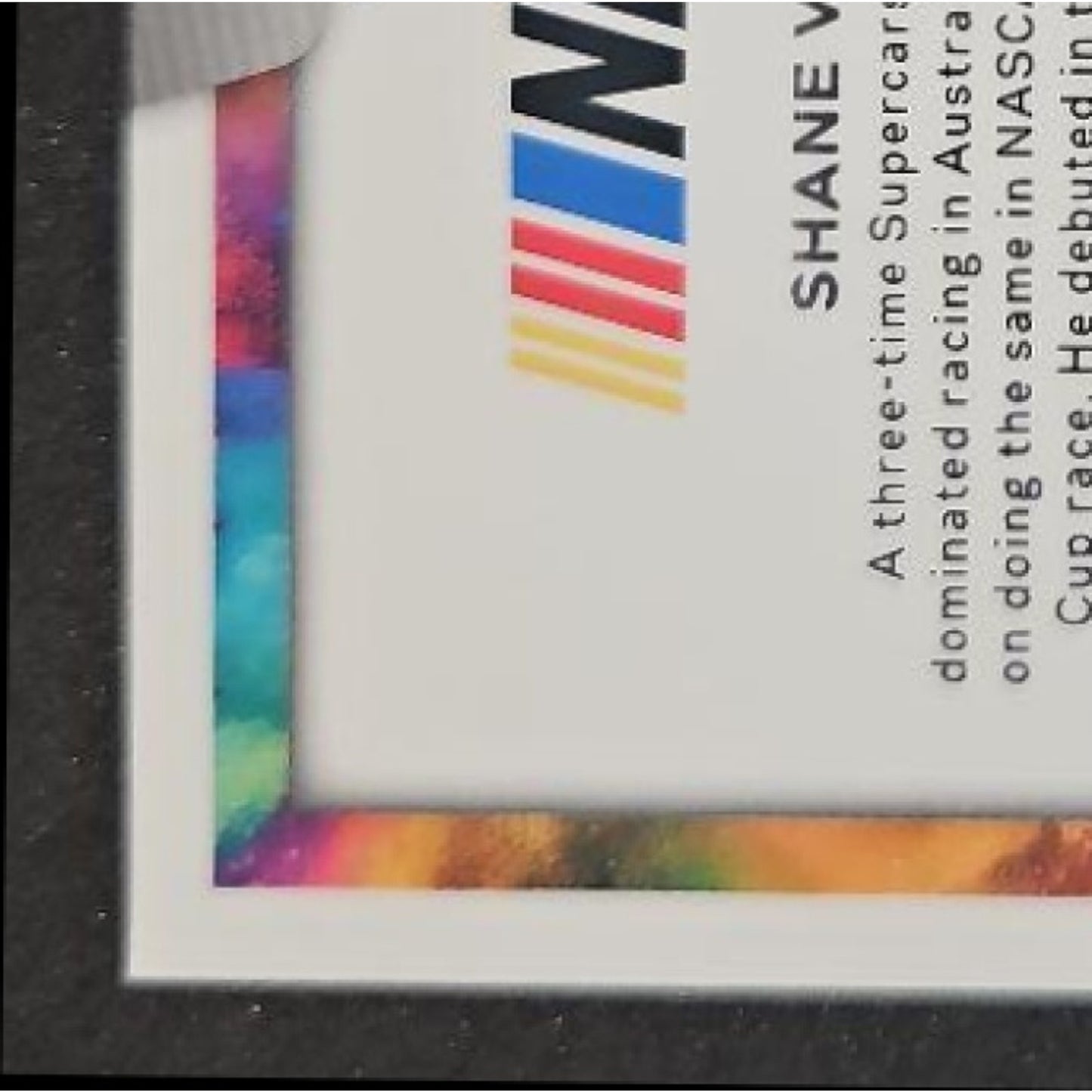 2024 Panini Prizm Shane Van Gisbergen #6 Color Blast