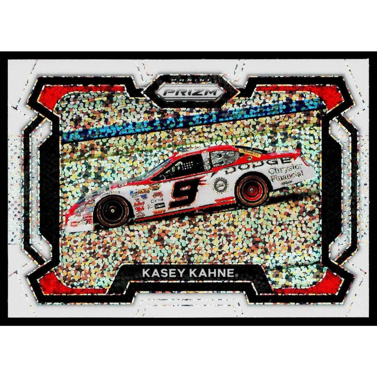 2024 Panini Prizm #31 Kasey Kahne White Sparkle