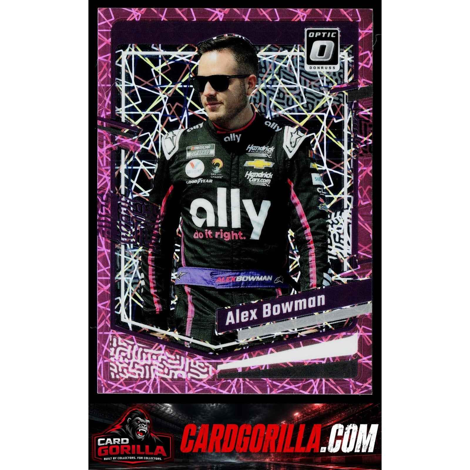 2024 Donruss #2 Alex Bowman Optic Pink Velocity #/79