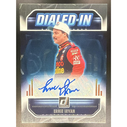 2025 Panini Donruss NASCAR Ernie Irvan #10 Turn of the Century Signatures Auto