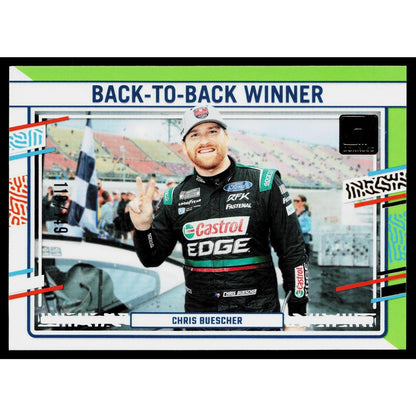 2024 Donruss #173 Chris Buescher Lime Green #/149