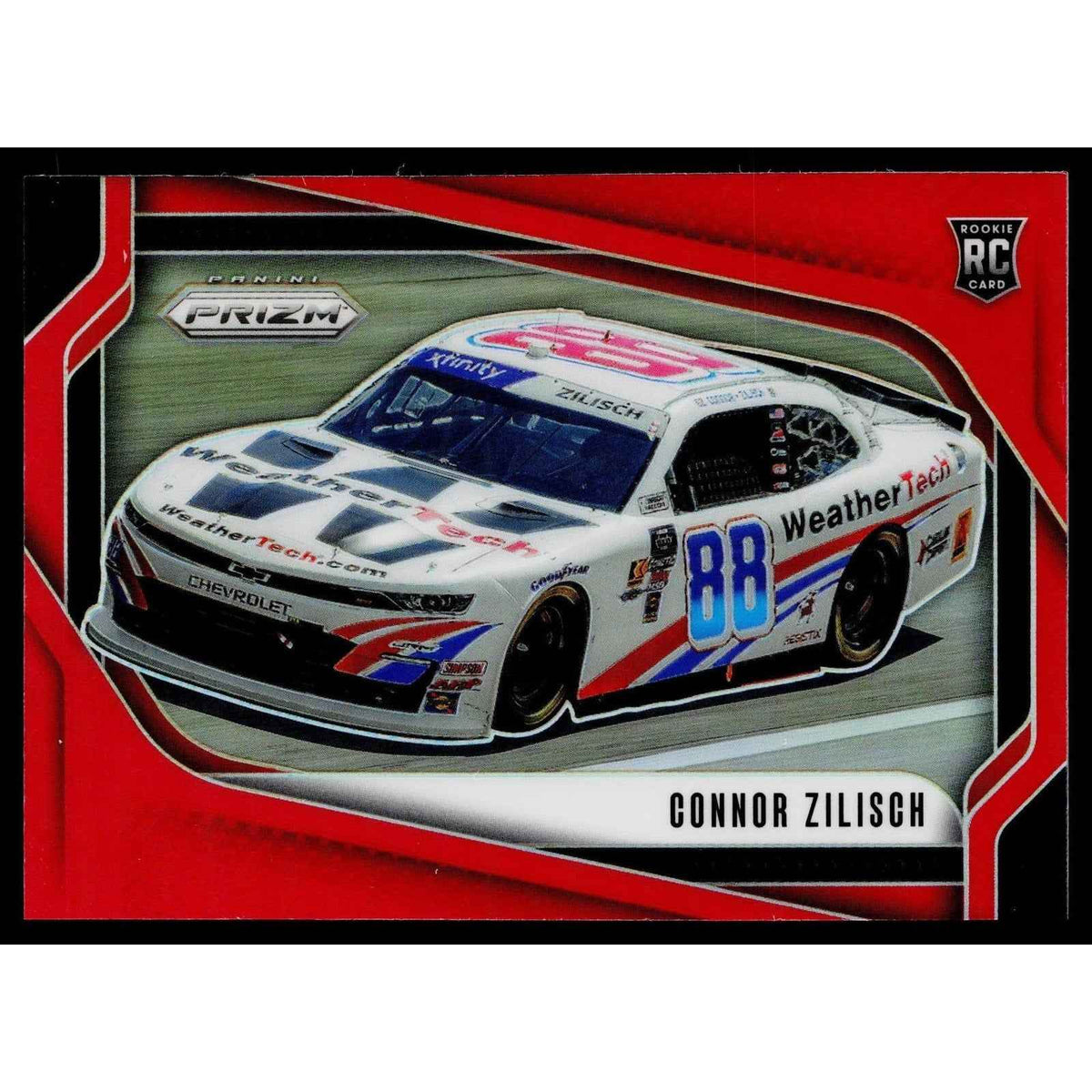 2025 Panini Prizm #107 Connor Zilisch Red #/249