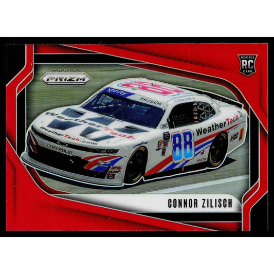 2025 Panini Prizm #107 Connor Zilisch Red #/249