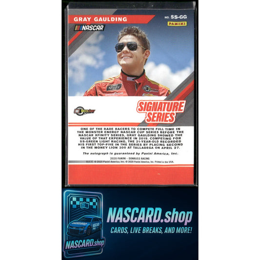 2020 Donruss #SS-GG Gray Gaulding Signature Series