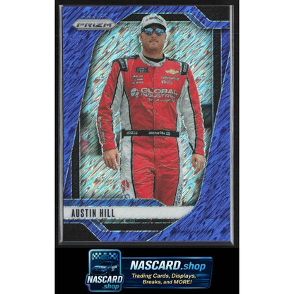 2025 Panini Prizm #66 Austin Hill FOTL Blue Shimmer #/10