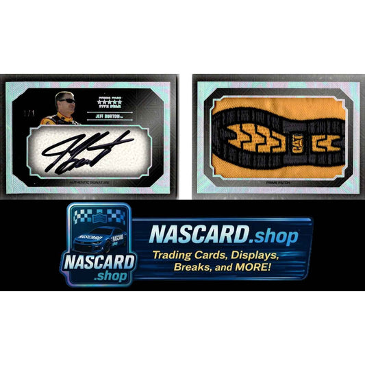 2014 Press Pass Five Star Jeff Burton Classic Compilations CAT Booklet 1/1