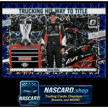 2024 Donruss #184 Corey Heim Optic Blue Velocity