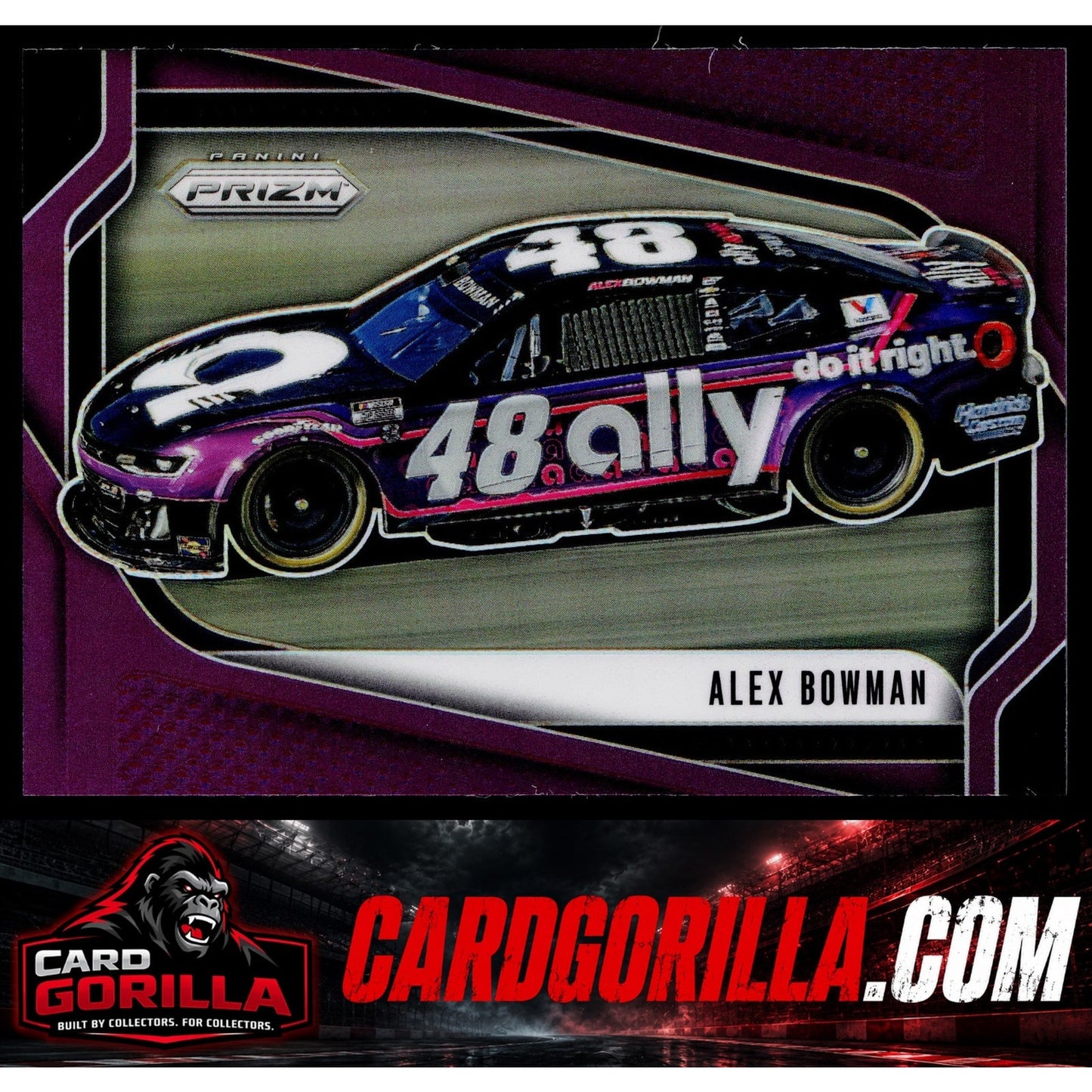 2025 Panini Prizm #137 Alex Bowman Purple #/99