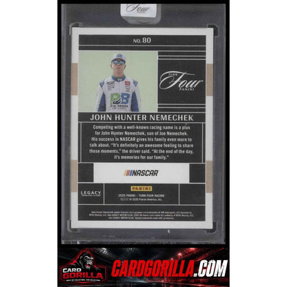 2025 Panini Turn Four #80 John Hunter Nemechek #/75