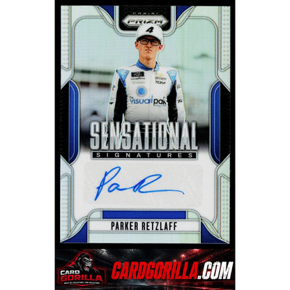 2025 Panini Prizm #SS-PRT Parker Retzlaff Sensational Signatures