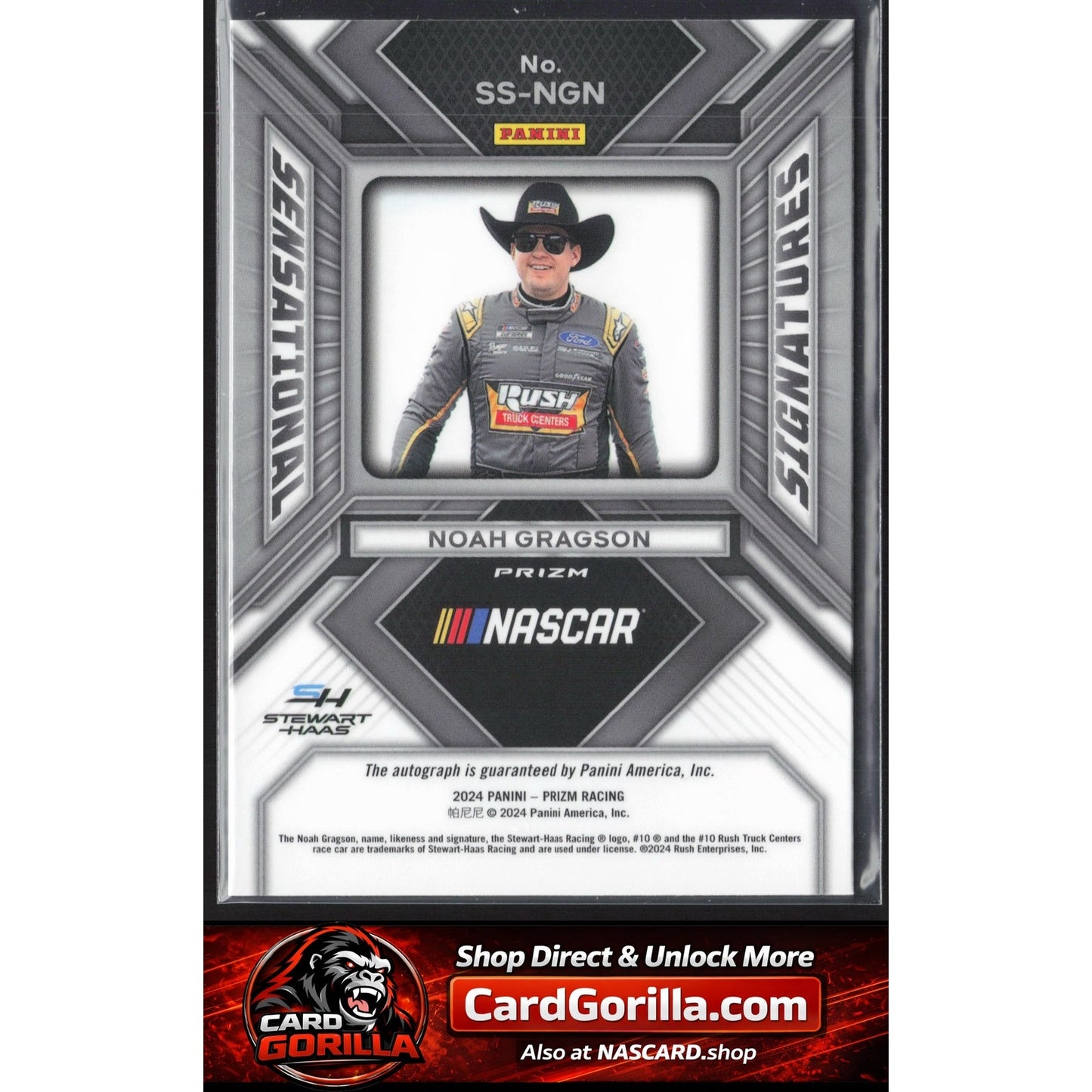 2024 Panini Prizm #SS-NGN Noah Gragson Sensational Signatures