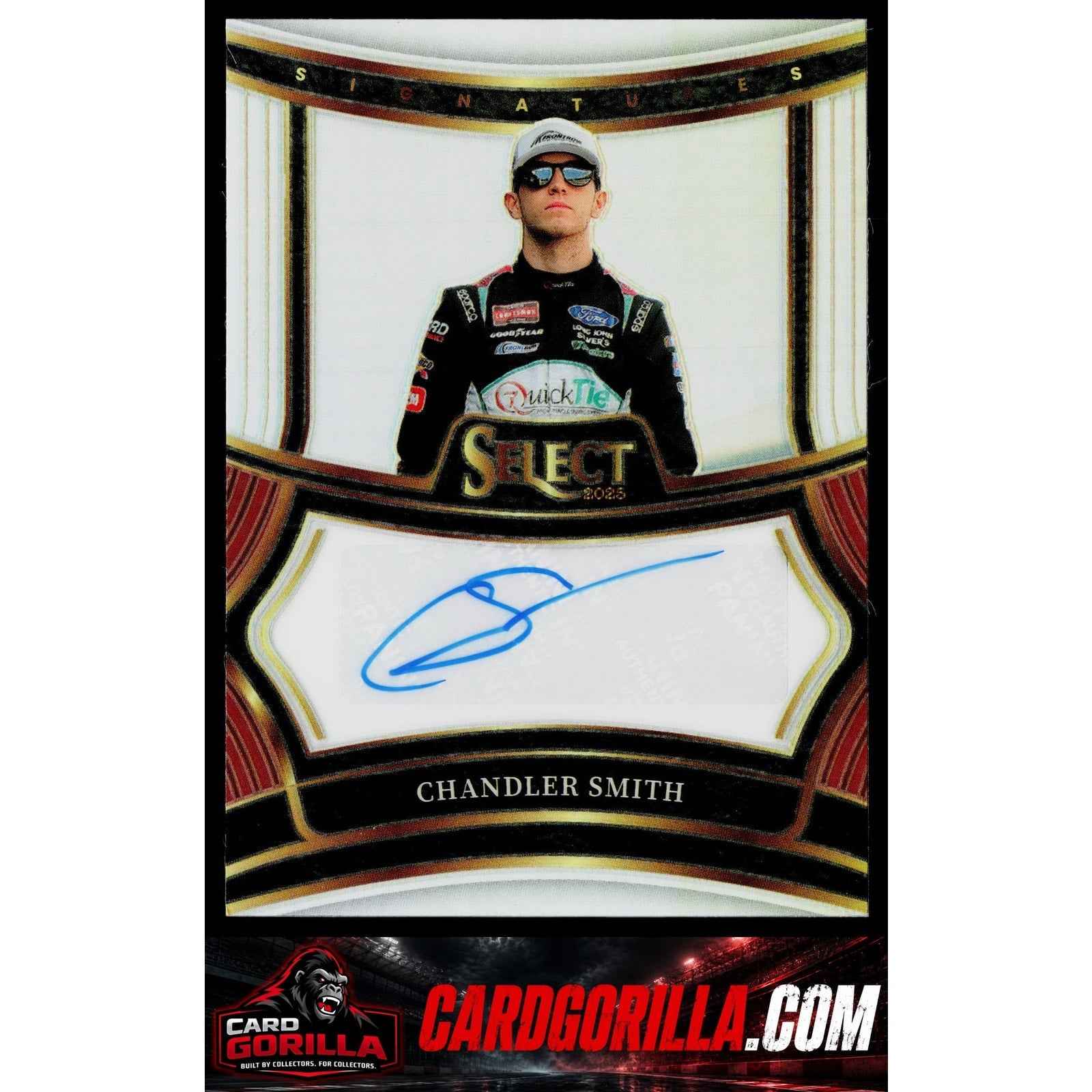 2025 Panini Select #S-CST Chandler Smith Signatures