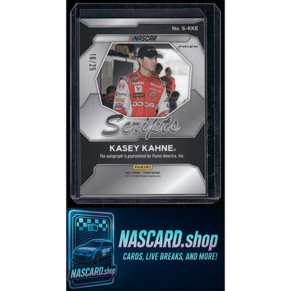 2024 Panini Prizm #S-KKE Kasey Kahne Scripts Mojo #/25