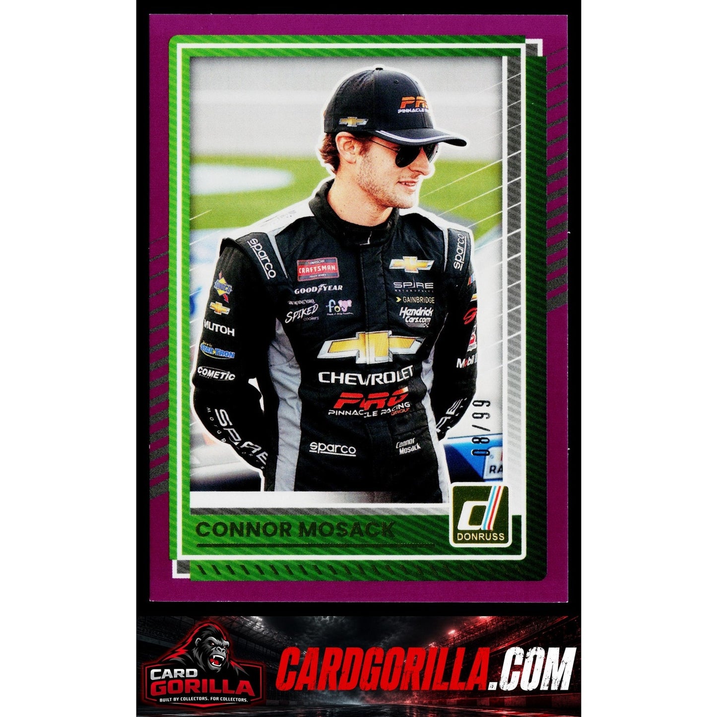 2025 Donruss #76 Connor Mosack Purple #/99