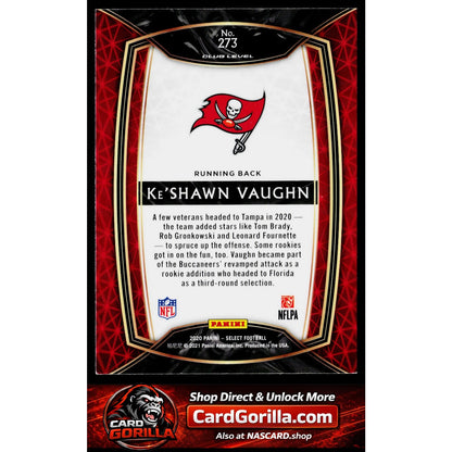 2020 Panini Select #273 Ke'Shawn Vaughn