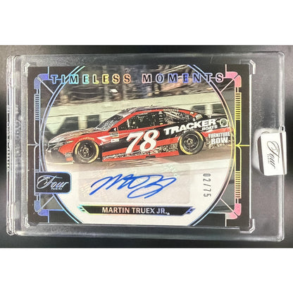 2026 Panini Turn Four Racing Martin Truex Jr. Timeless Moments Holo Silver /75