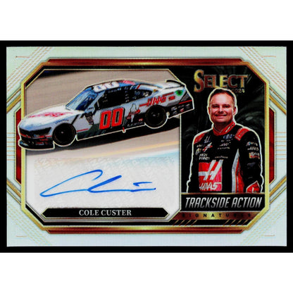 2024 Panini Select #TAS-CCT Cole Custer Trackside Action Signatures