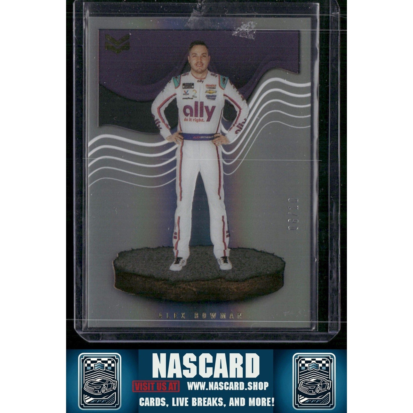 2023 Panini Chronicles #17 Alex Bowman Magnitude Gold #/10 - NASCARD.shop