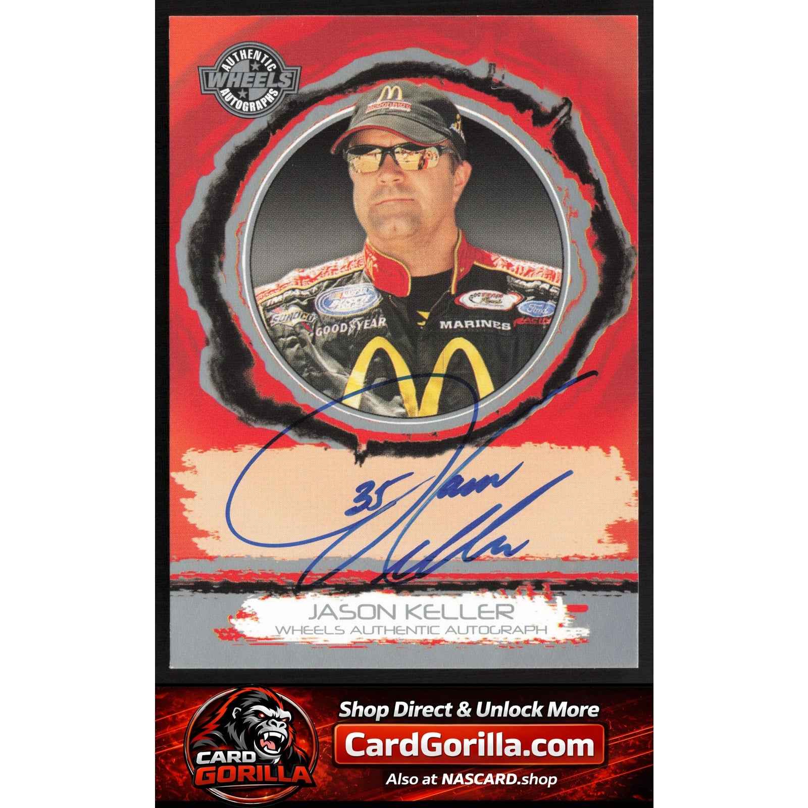 2006 Wheels High Gear #NNO Jason Keller Wheels Autographs