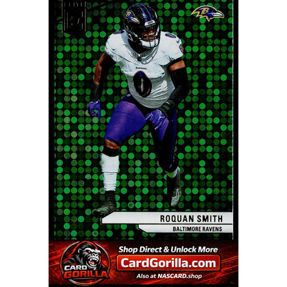 2024 Donruss Elite #24 Roquan Smith Green Disco