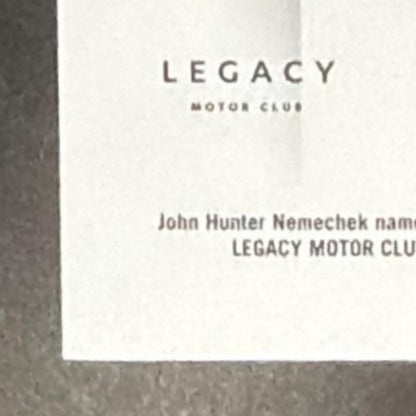 2024 Panini National Treasures John Hunter Nemechek #63 Rides 3/49