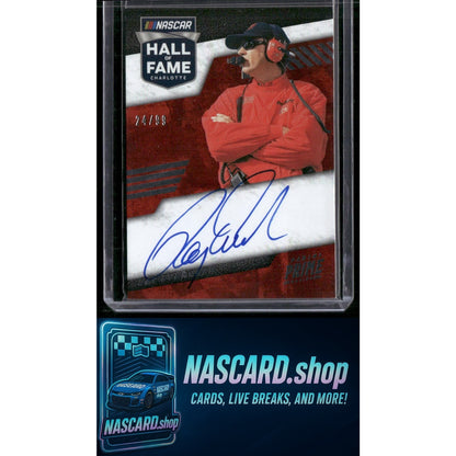 2023 Panini Prime #HFS-REM Ray Evernham Hall of Fame Signatures #24/99 - Card Gorilla