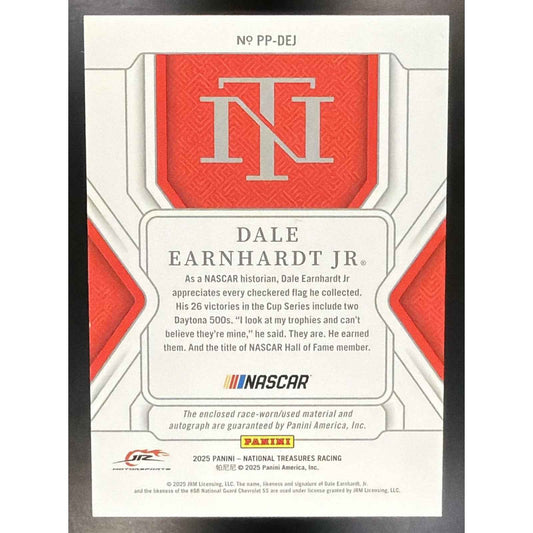 2025 Panini National Treasures Dale Earnhardt Jr. #6 Premium Patches 25/25 MEM
