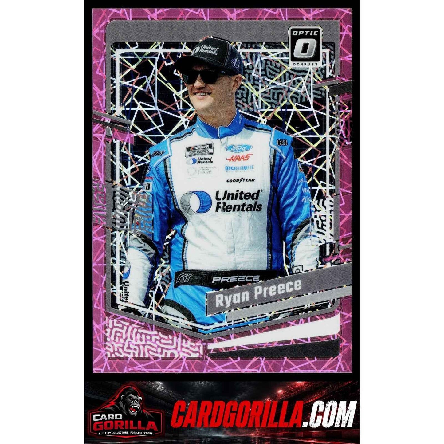 2024 Donruss #7 Ryan Preece Optic Pink Velocity #/79
