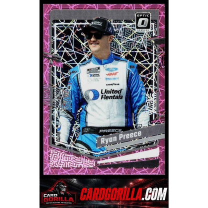 2024 Donruss #7 Ryan Preece Optic Pink Velocity #/79