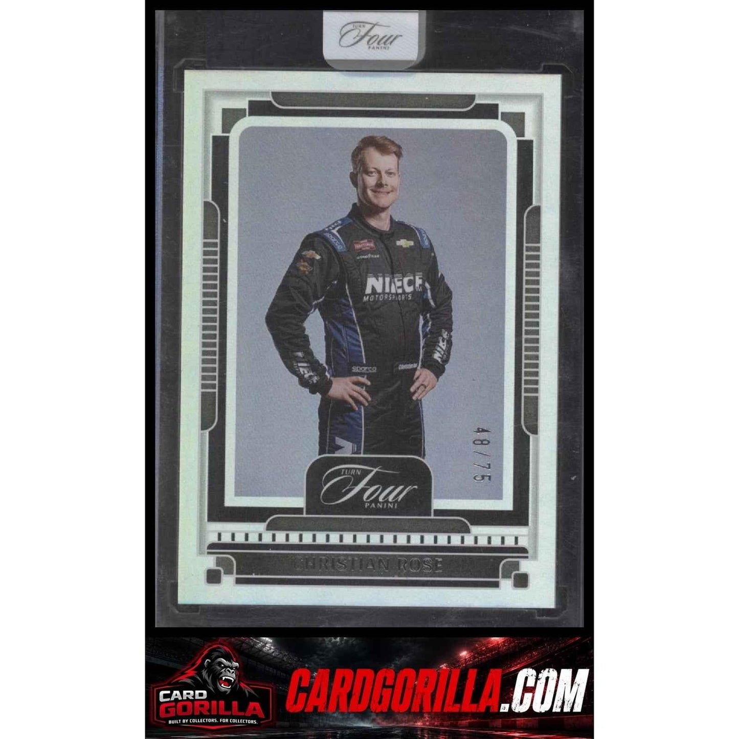 2025 Panini Turn Four #25 Christian Rose #/75