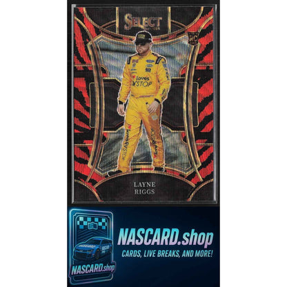 2024 Panini Select #227 Layne Riggs Tiger Prizms RC