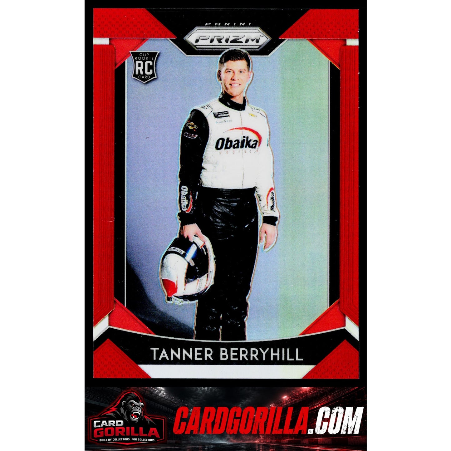 2019 Panini Prizm #33 Tanner Berryhill Red #/50